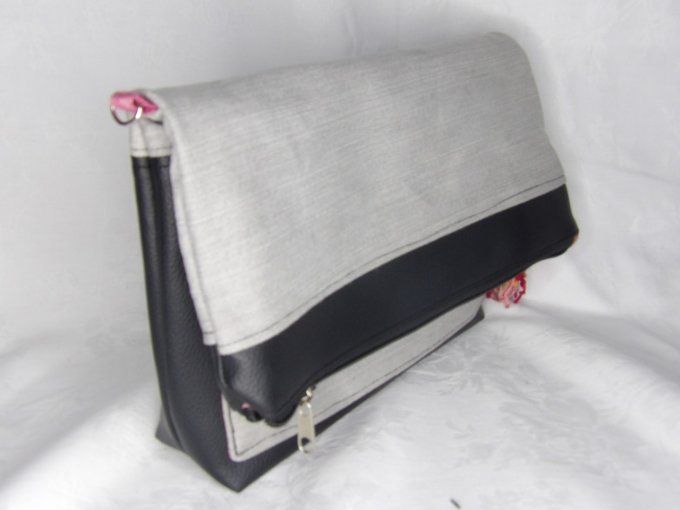 Sac Bandouilière Plié Bi Matière